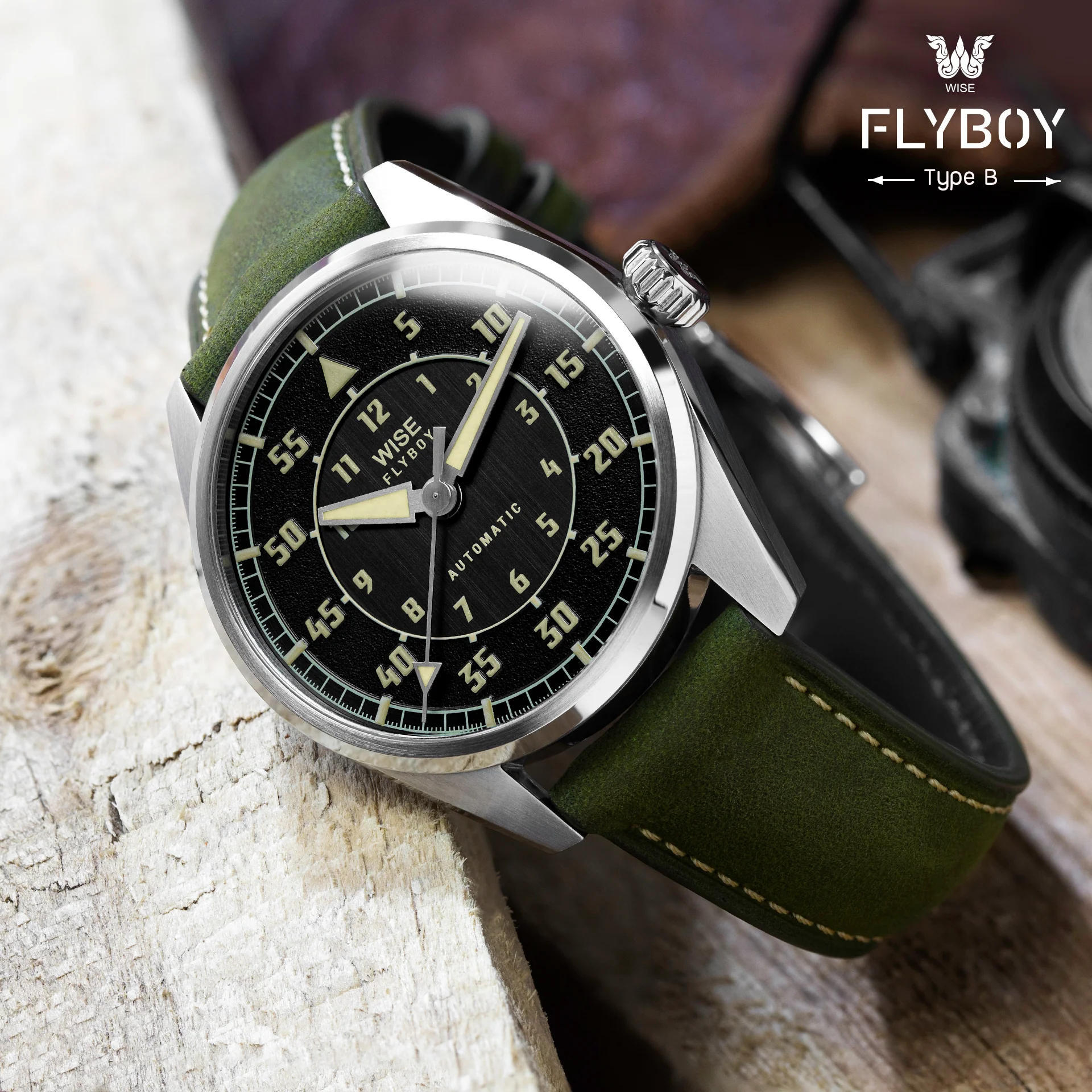 WISE FLYBOY FLB-01 Type B Stainless Steel 904L
