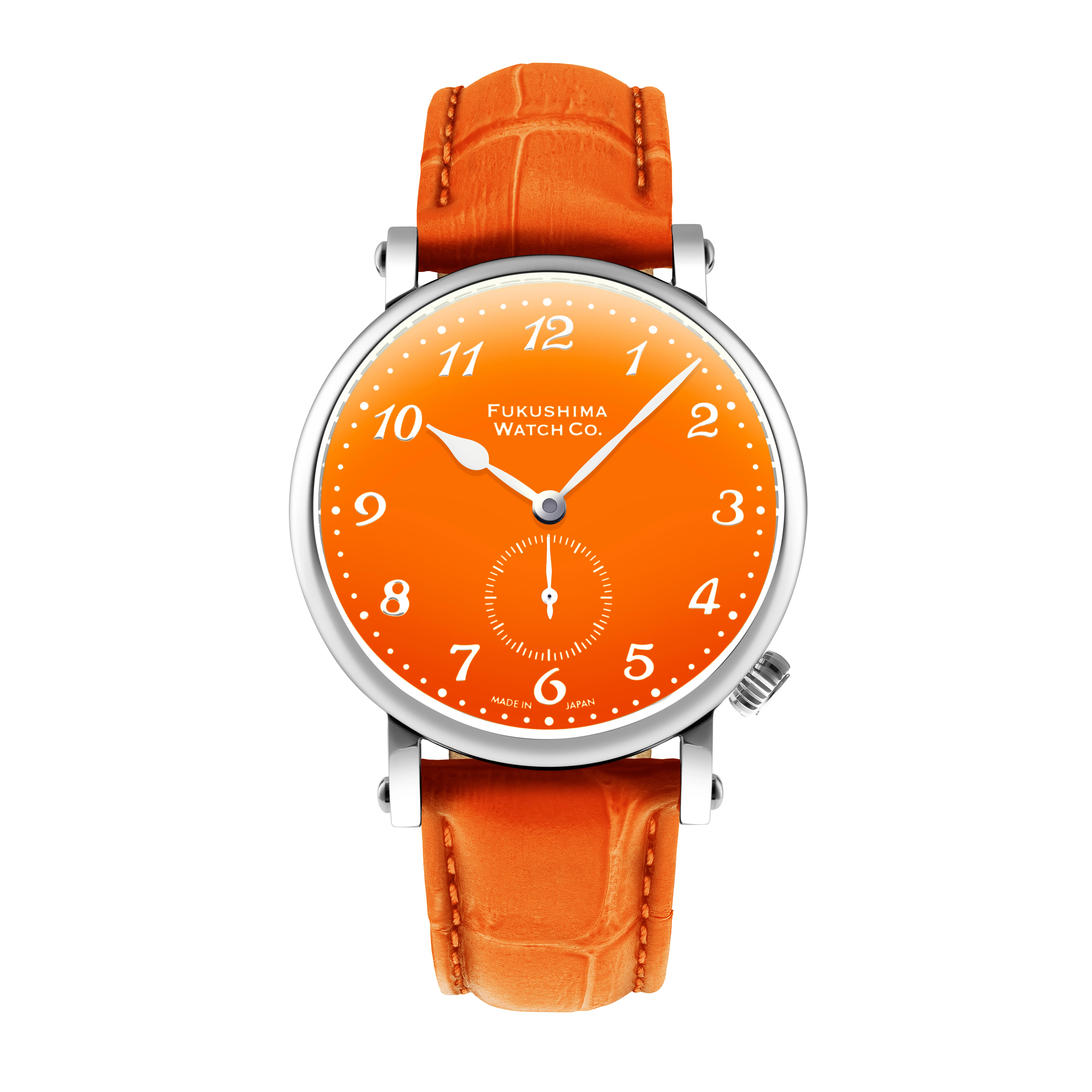 Fukushima Watch Co. Odaka / Persimmon orange