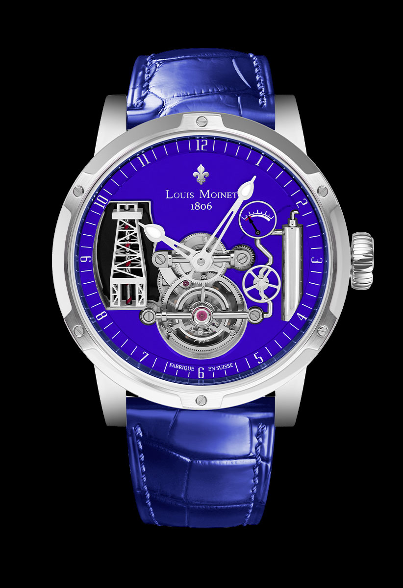 Louis Moinet Derrick Gaz Tourbillon LM-66.70.22