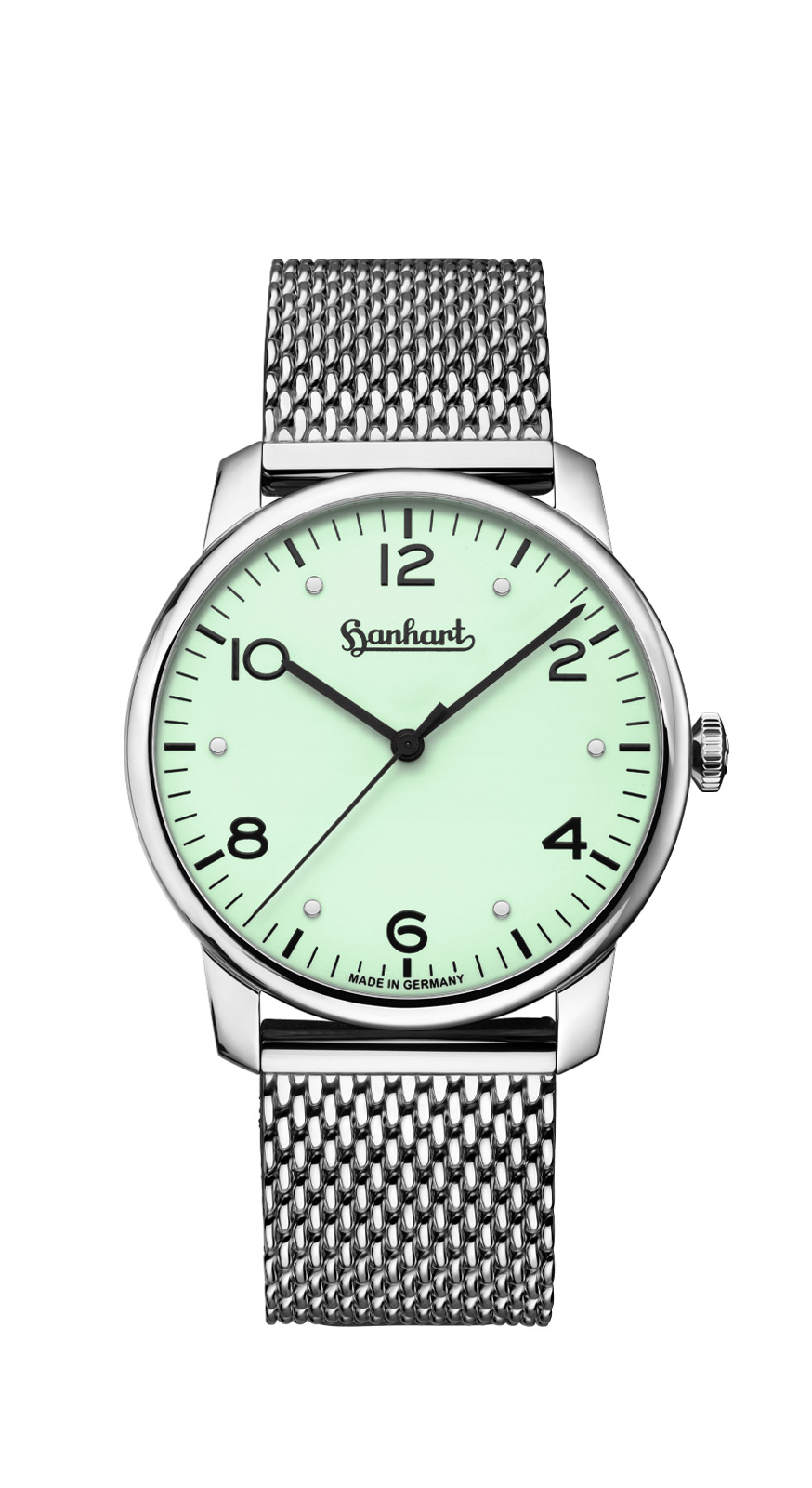 Hanhart Silva Pistachio, 38,5 mm