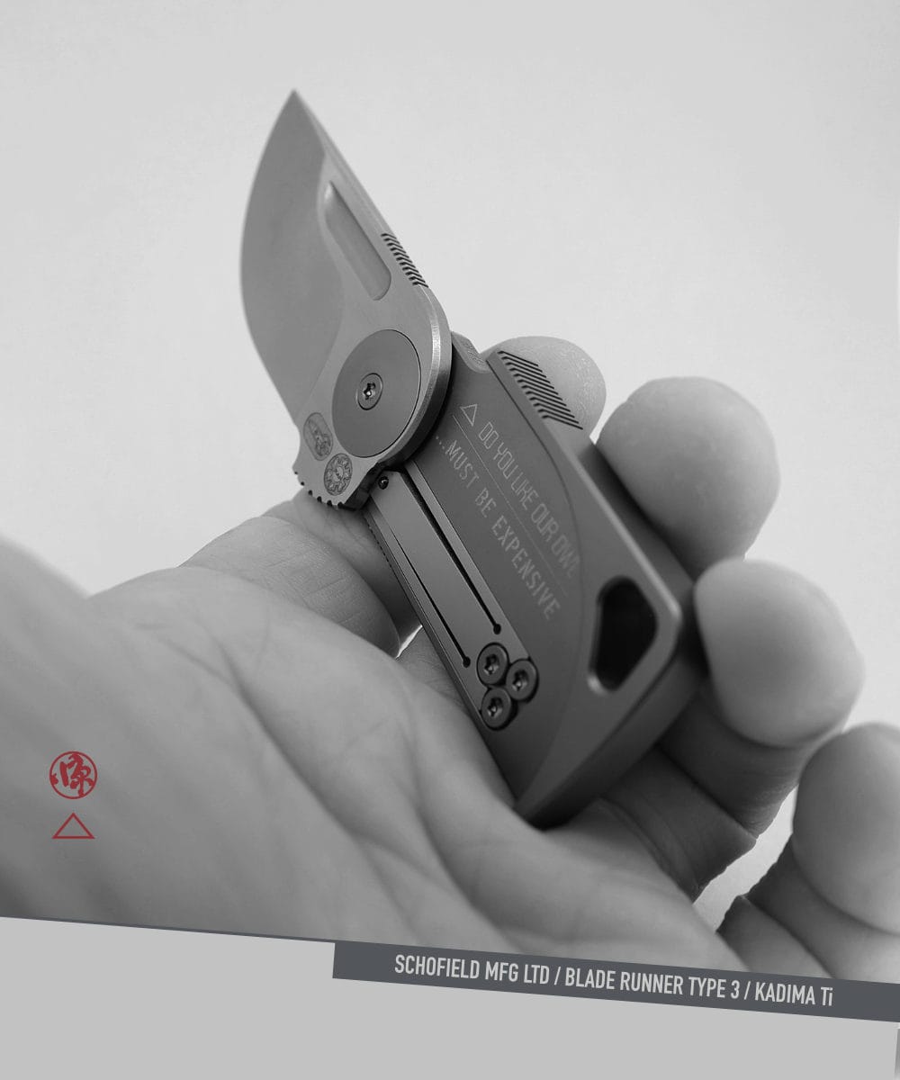 Schofield Watch Company BLADE RUNNER TYPE 3 / KADIMA Ti