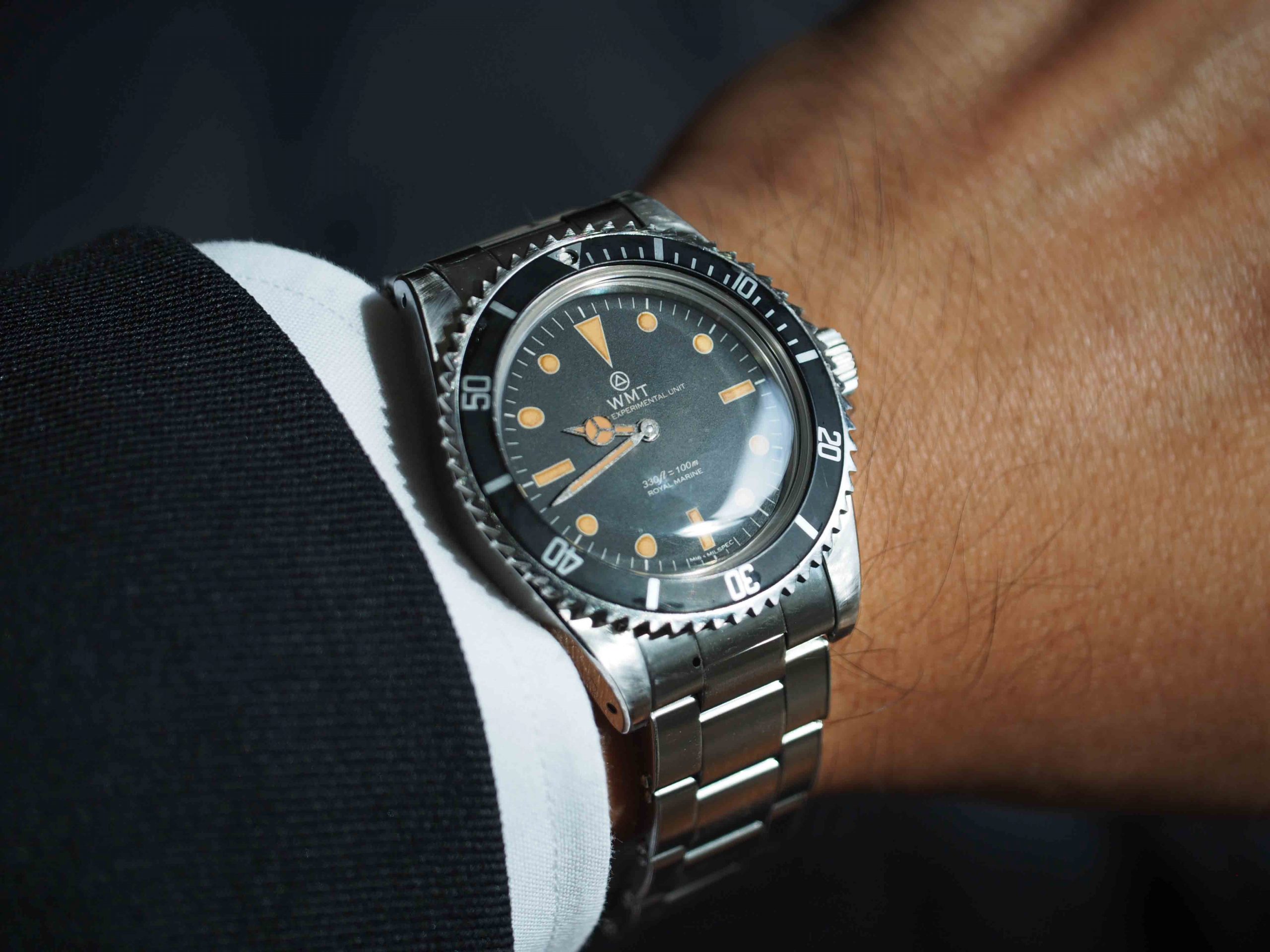 WMT Watches Royal Marine – MI6-010A ( Aged ) Limited 150 PC