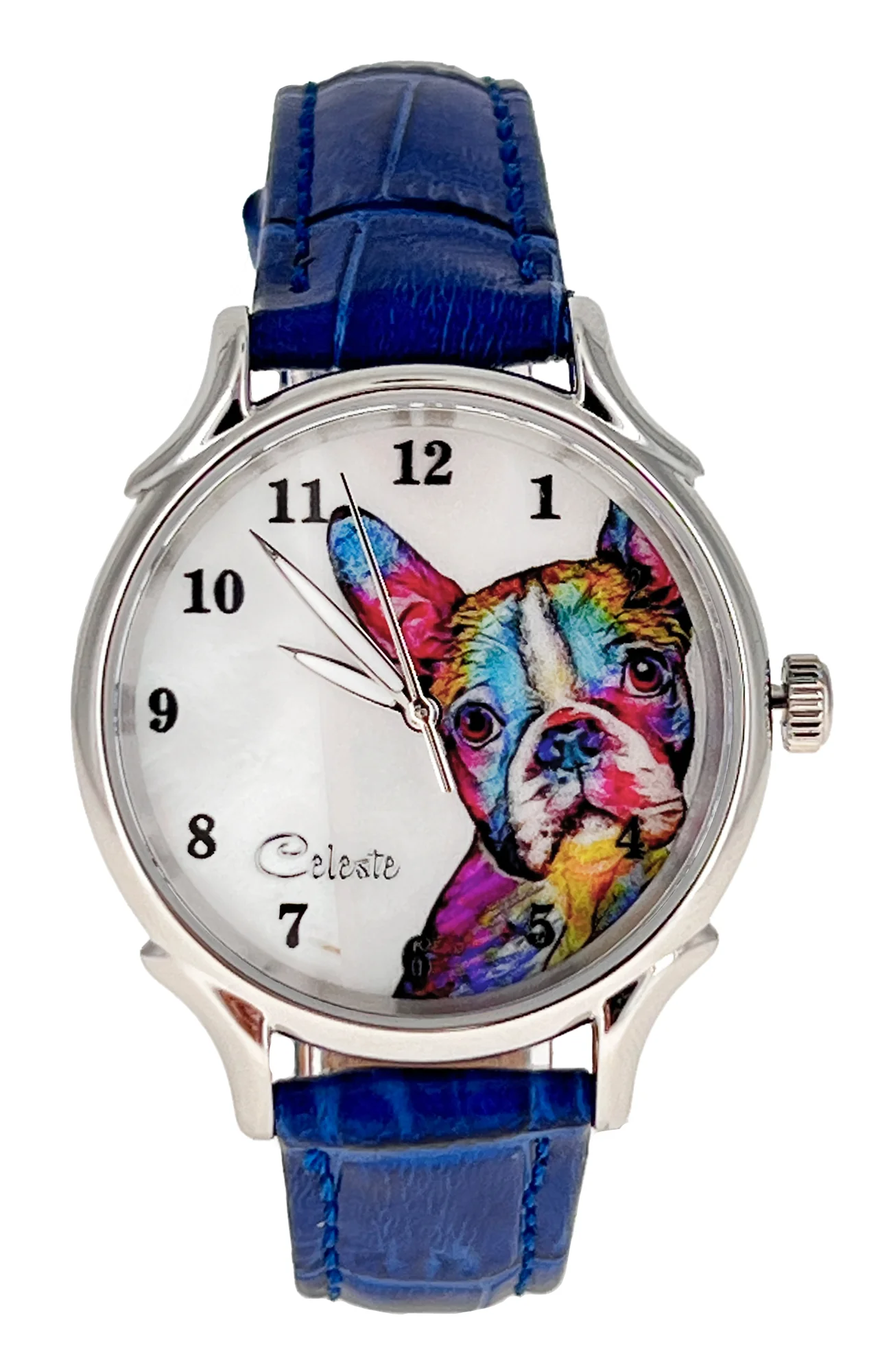 Celeste Watch Company Boston Terrier Dog Breed Watch