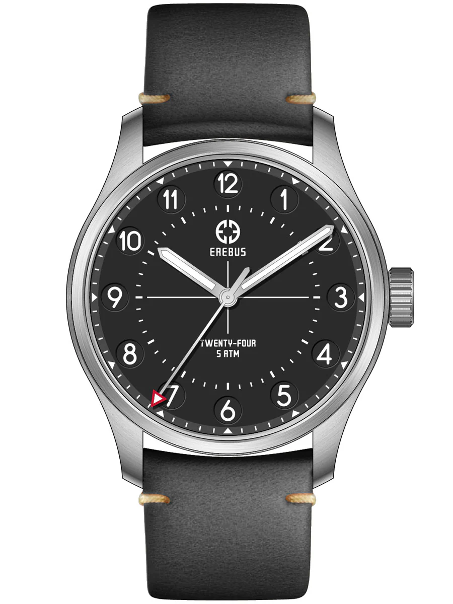 Erebus Watches Twenty-Four 38 Black