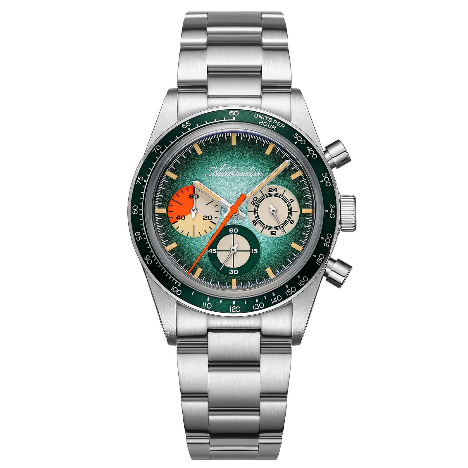 Addiesdive 🔥Summer Sale🔥ADDIESDIVE 37mm Luxury Quartz Chronograph Watch AD2551