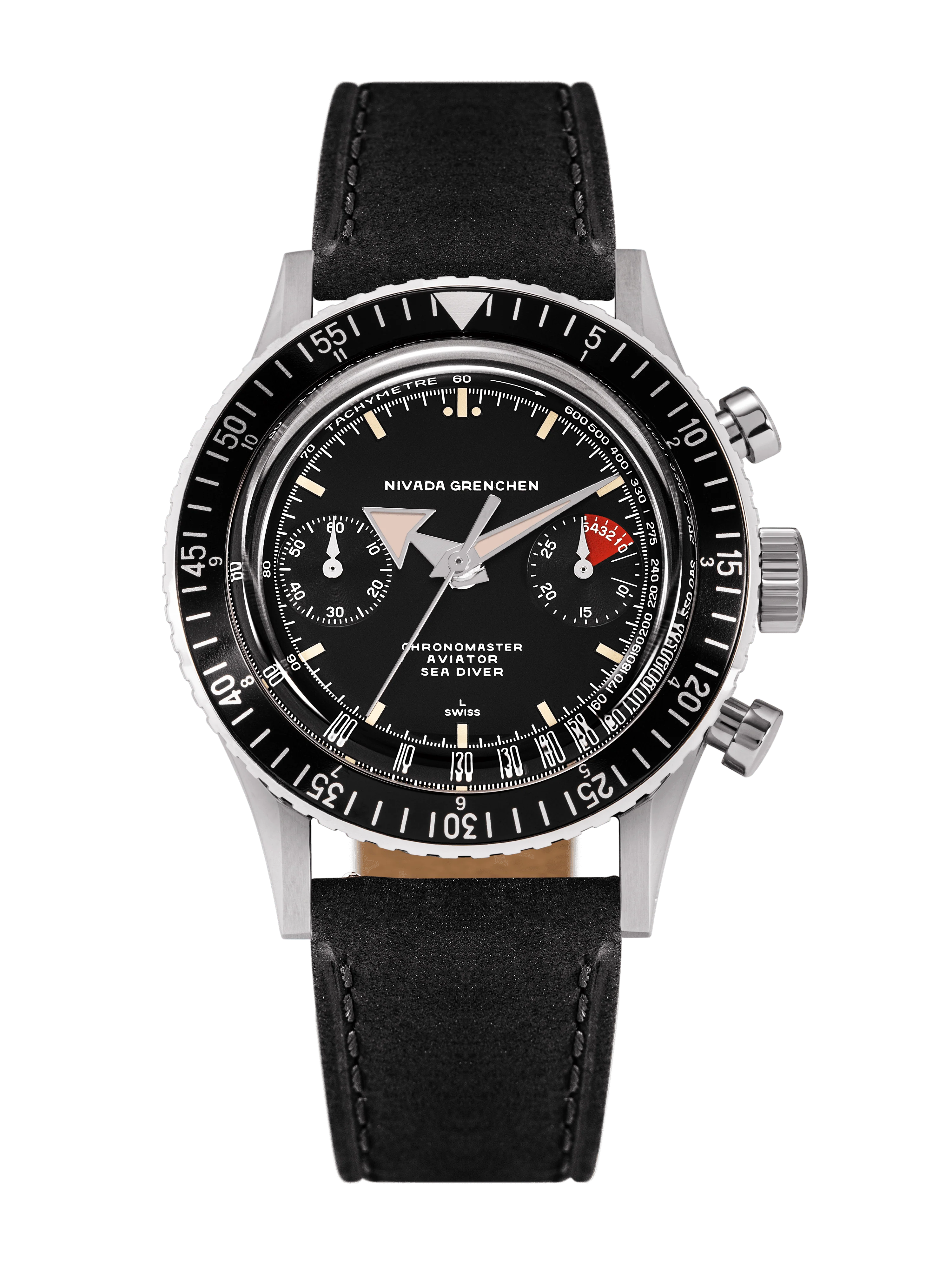 Nivada Grenchen Broad Arrow INTER.BEZEL - Manual