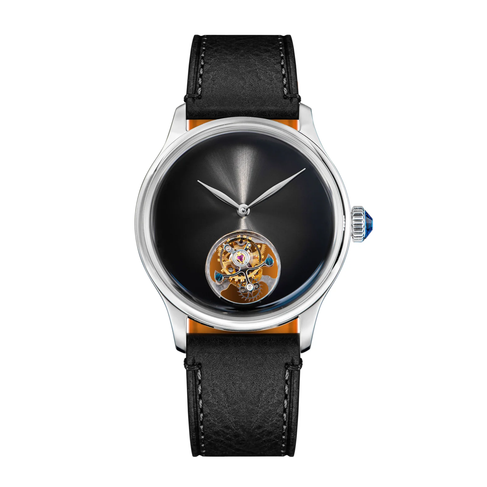 Sugess Tourbillon Master S454 Stainless Steel Black Dial