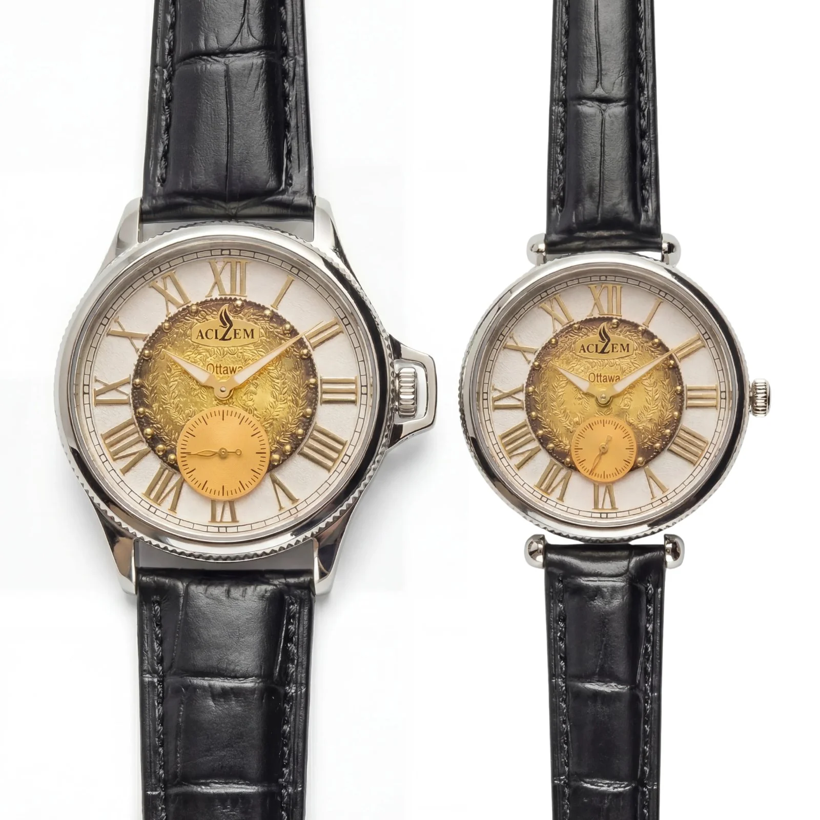 ACIZEM Olive Crown Ivory Duo