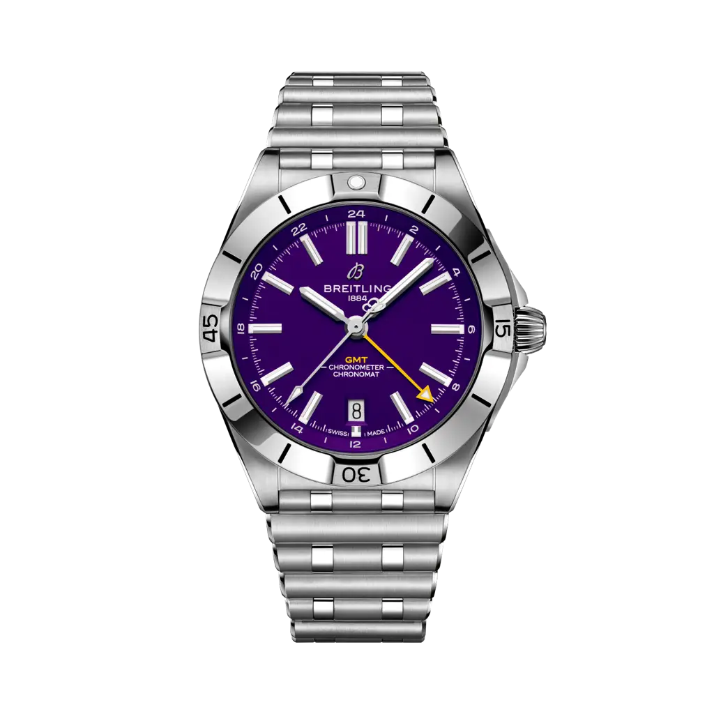 Breitling Chronomat Automatic GMT 40 NFL Minnesota Vikings Edition