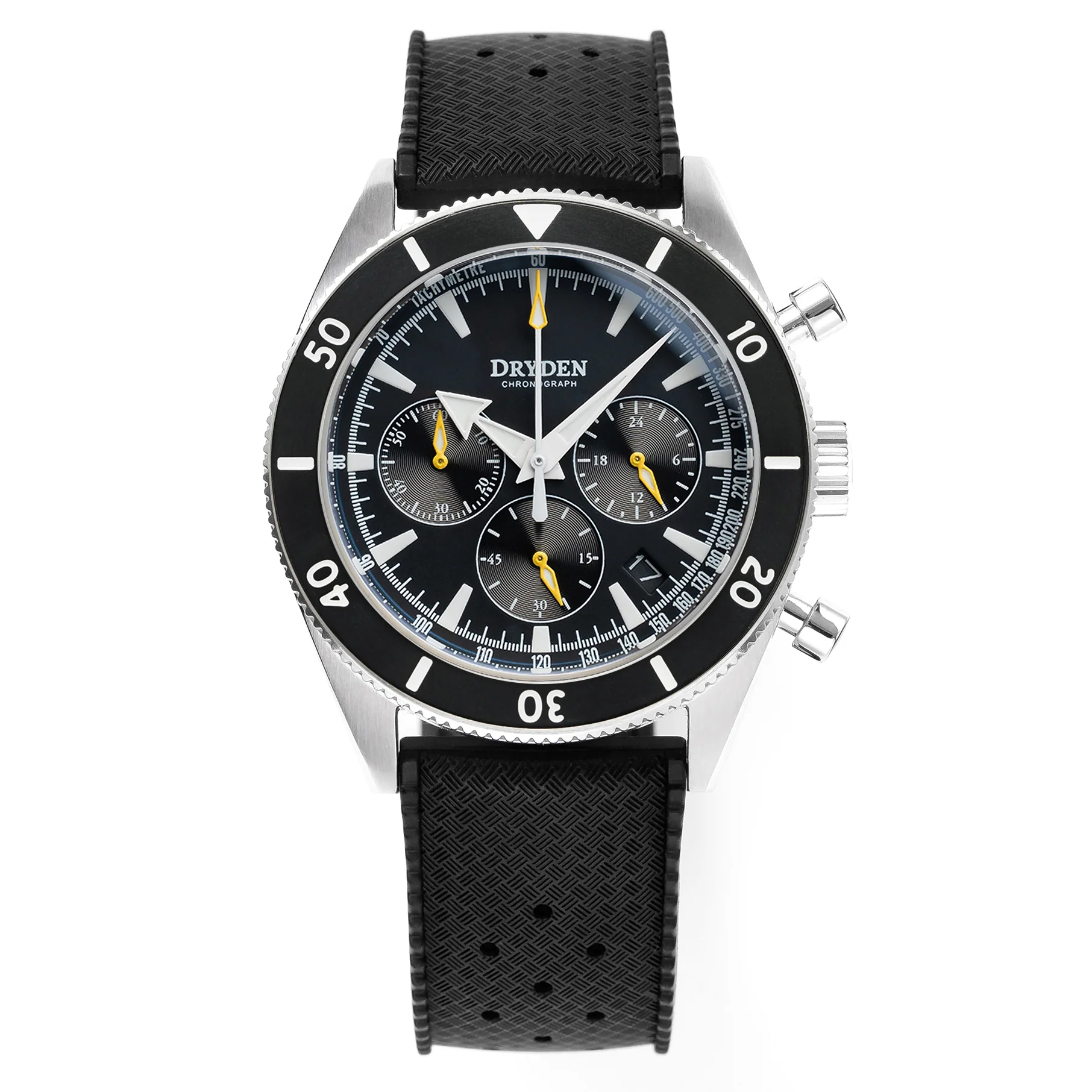 Dryden Watch Company Dryden Chrono Diver Series 1 - Black Matte
