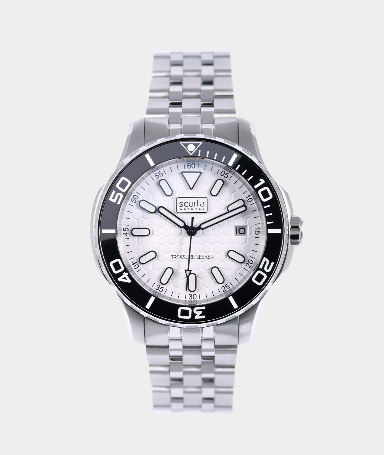 Scurfa Treasure Seeker White Dial