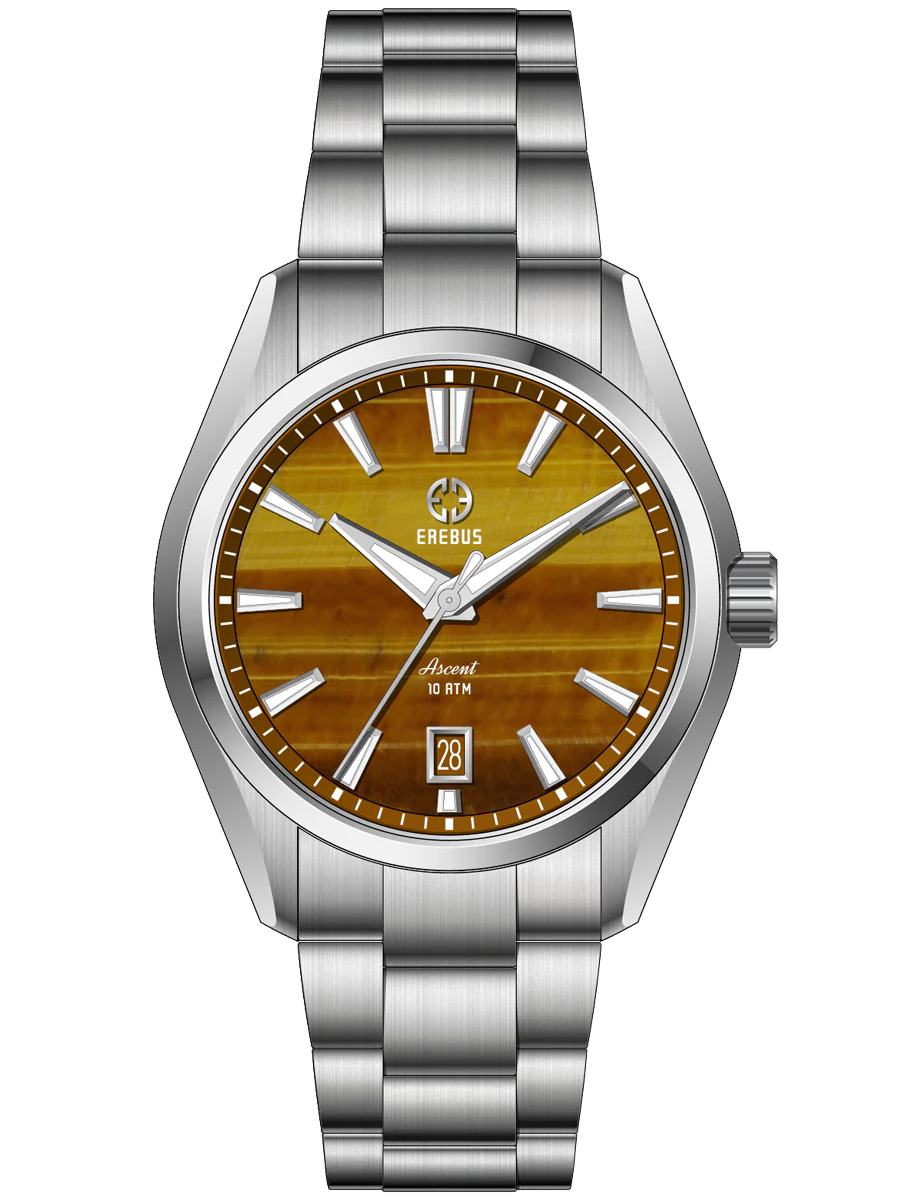 Erebus Watches ASCENT 39 Tiger Eye