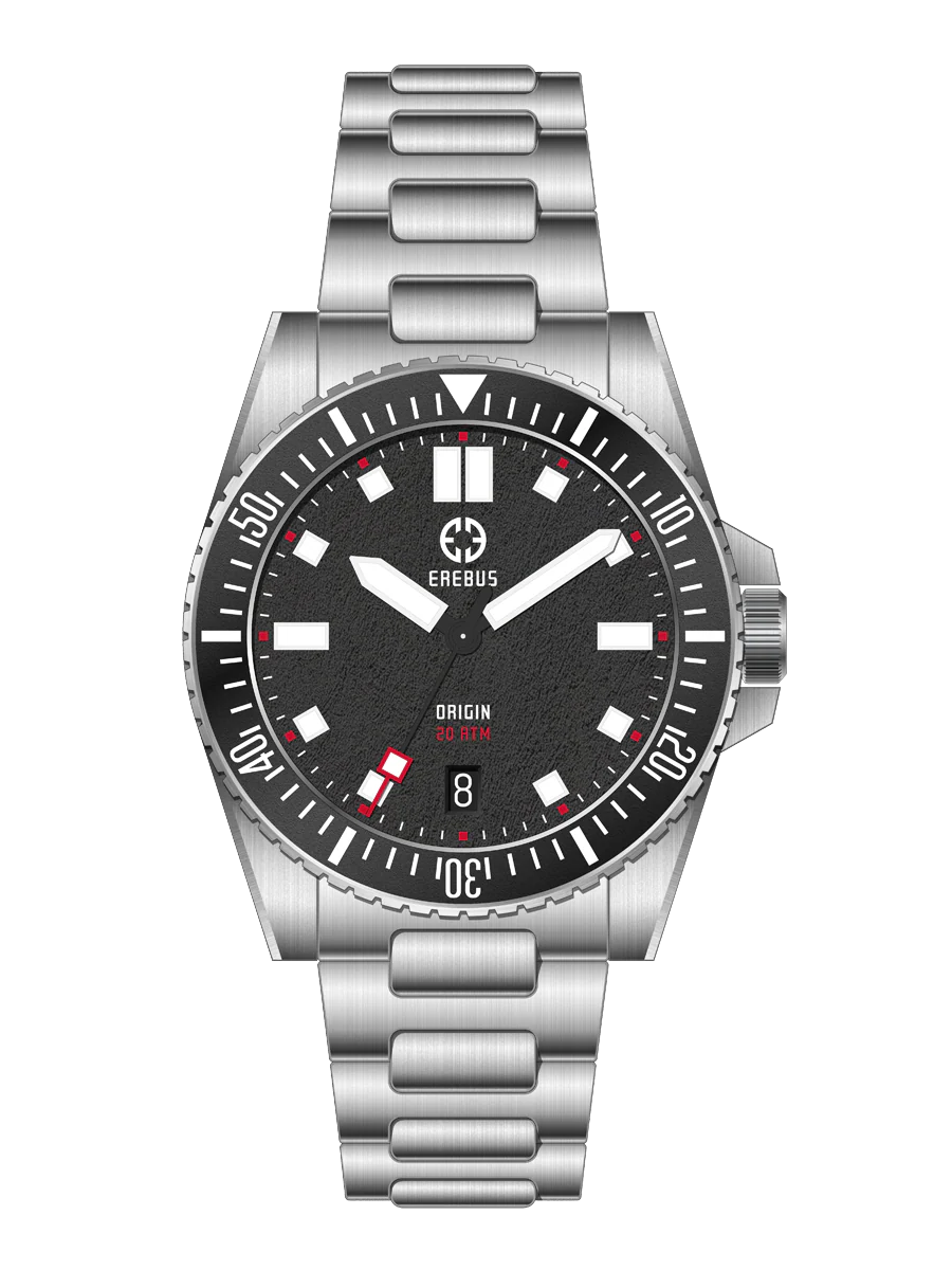 Erebus Watches ORIGIN 38 Black