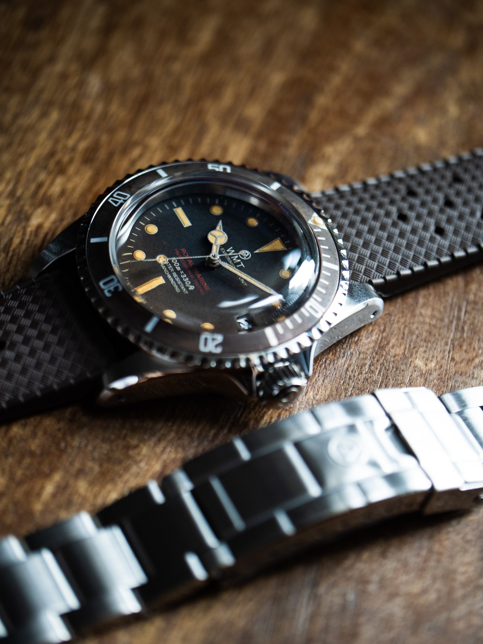 WMT Watches Royal Marine Tropical Brown Aged Edition