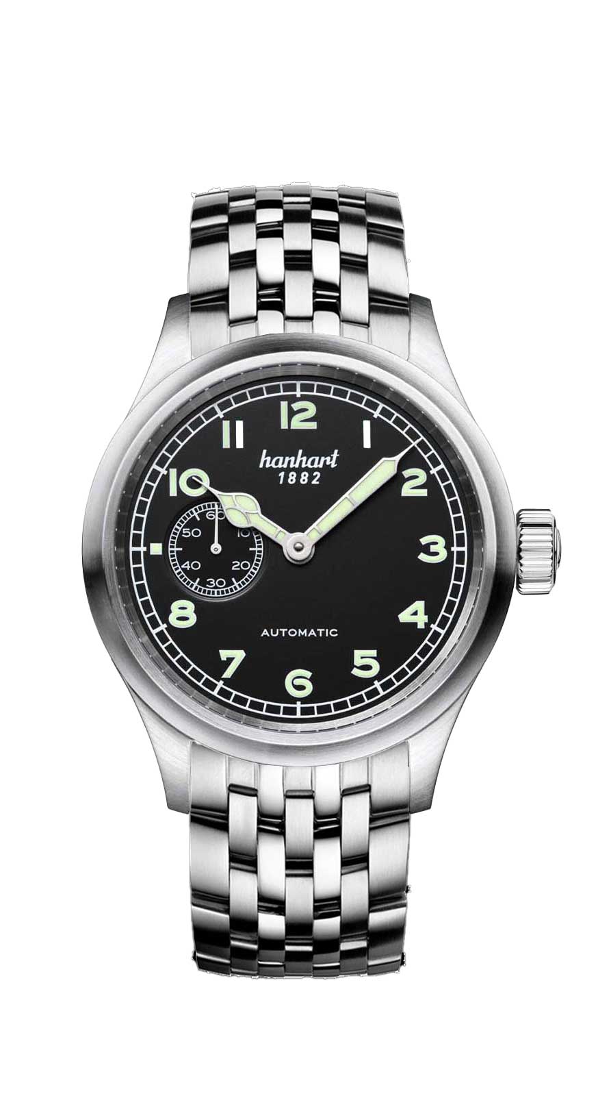 Hanhart PIONEER Preventor9 schwarz, 40 mm