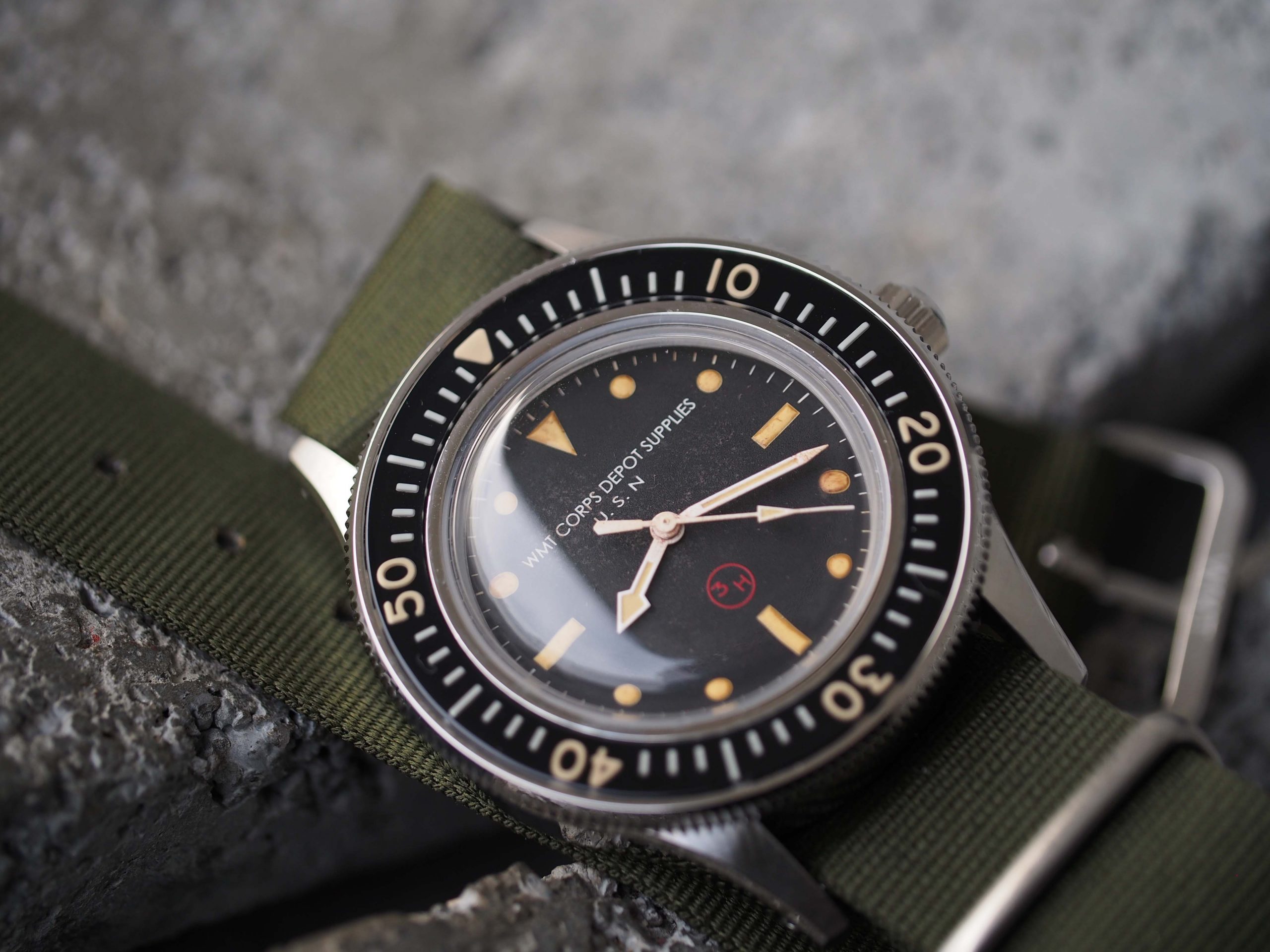 WMT Watches Seawolf – 3H Vintage Diver Edition / Limited 50 pc