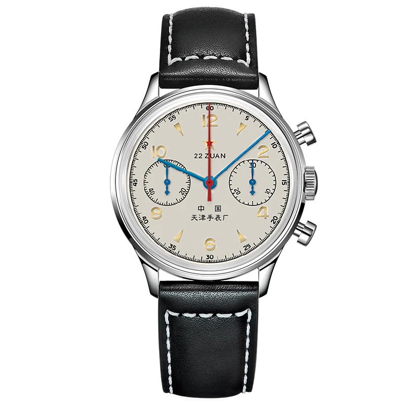 Sea-Gull Seagull 1963 Chronograph Watch 70th Anniversary Reissue 37.3mm