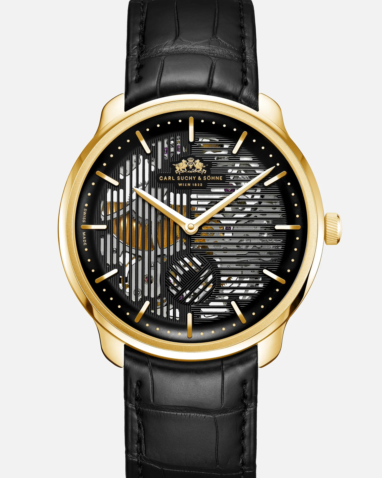 Carl Suchy & Sohne WALTZ Nº1 SKELETON GOLD — Carl Suchy & Söhne