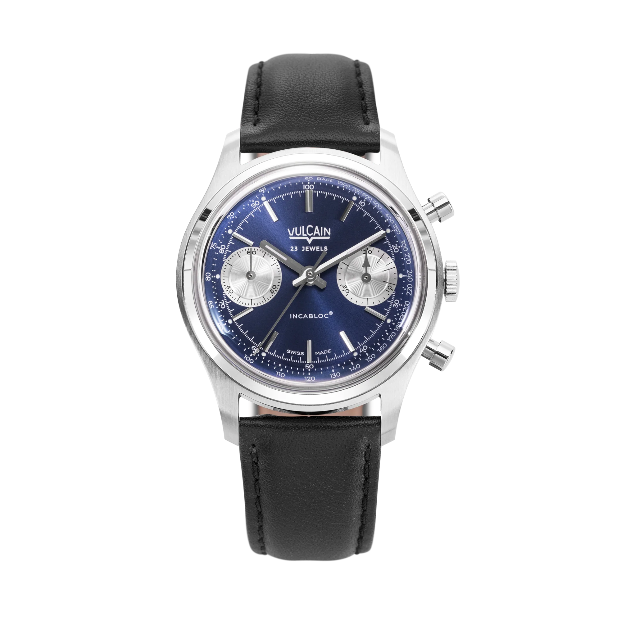 Vulcain Chronograph 70's - Blue
