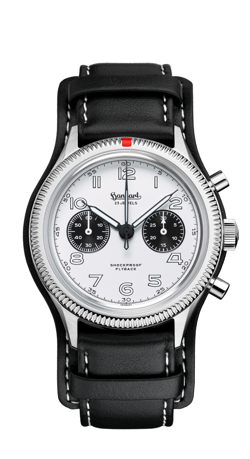 Hanhart 417 ES Flyback Panda, 42 mm