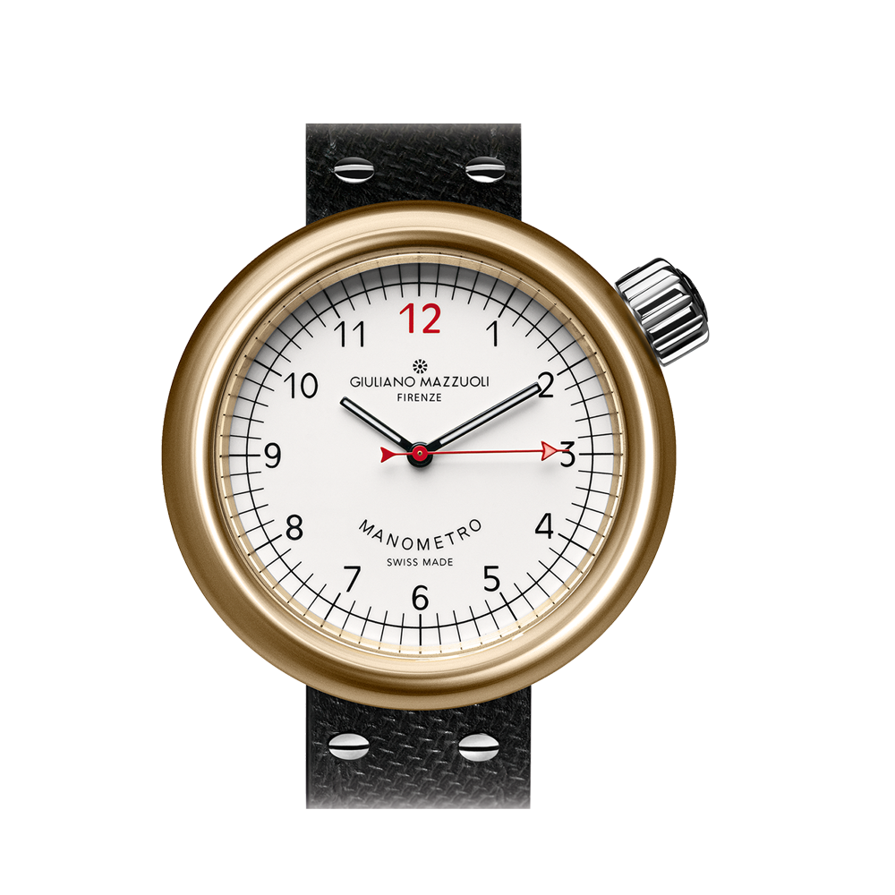 Giuliano Mazzuoli Manometro Bronze White