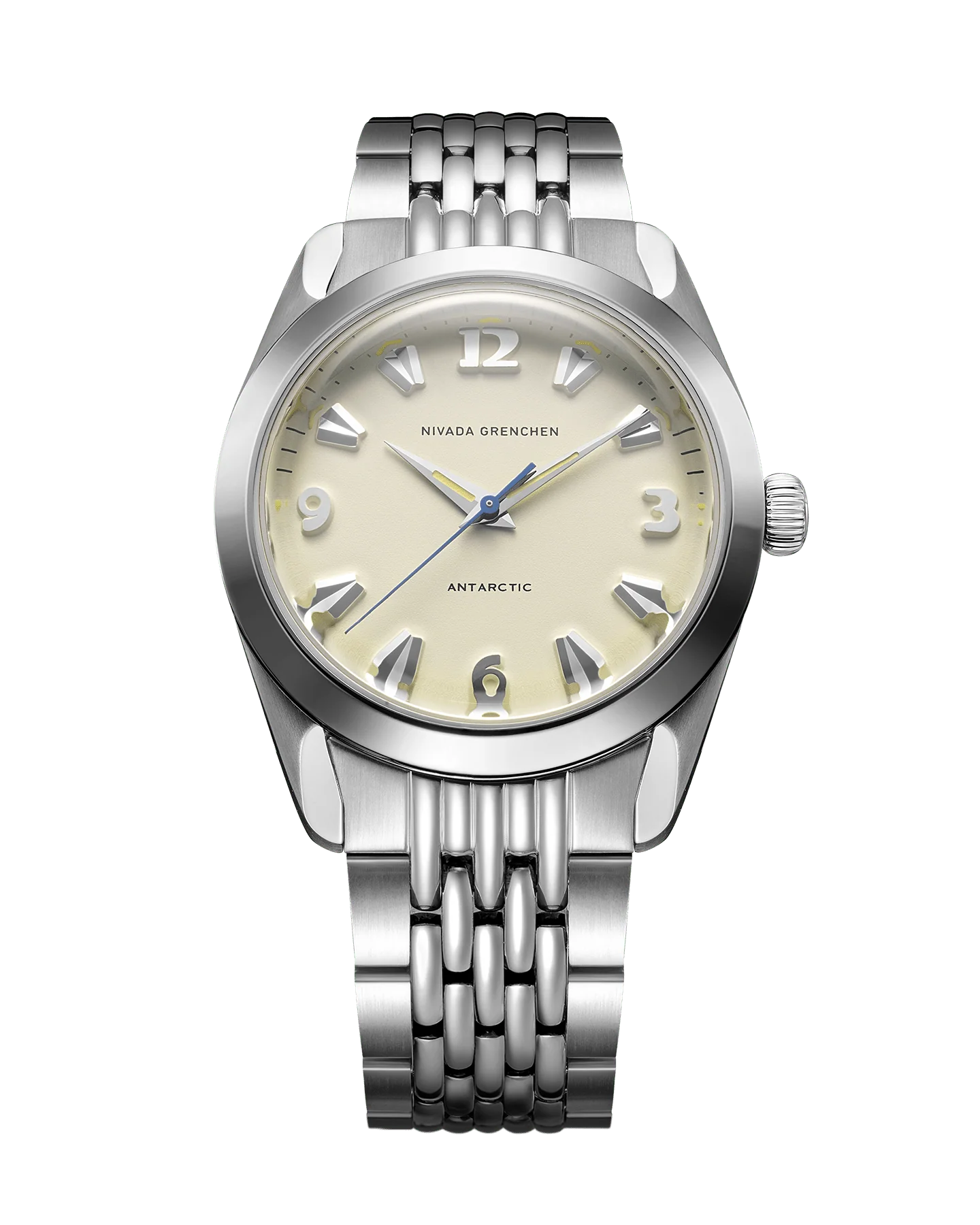 Nivada Grenchen ANTARCTIC EGGSHELL BEIGE LUMINOVA - 38mm