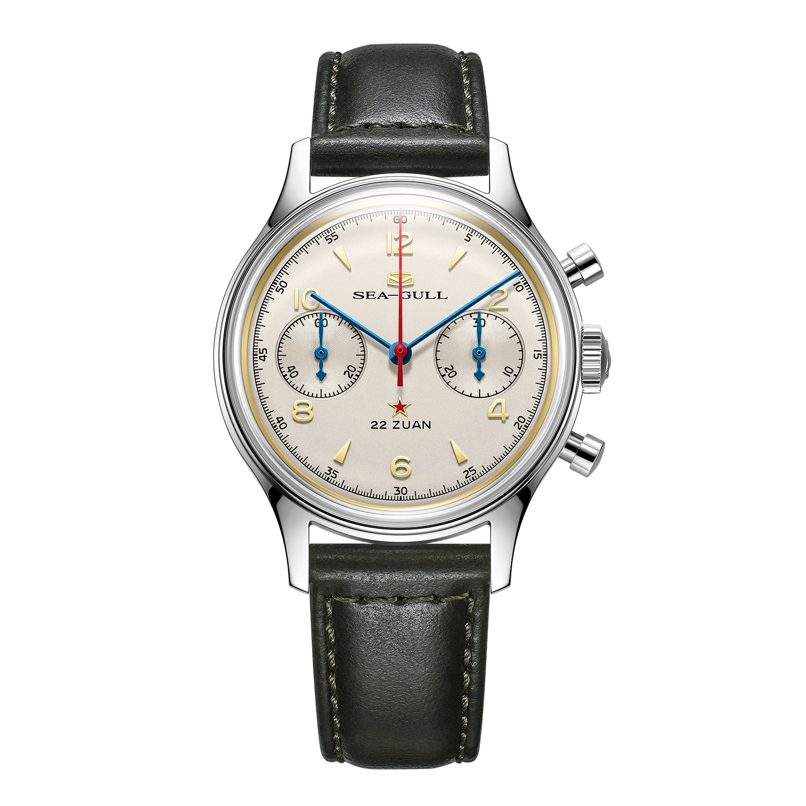 Sea-Gull Seagull 1963 Polar Night Edition Vintage Chronograph 37.3mm | Enhanced ST19 Fine Finishing