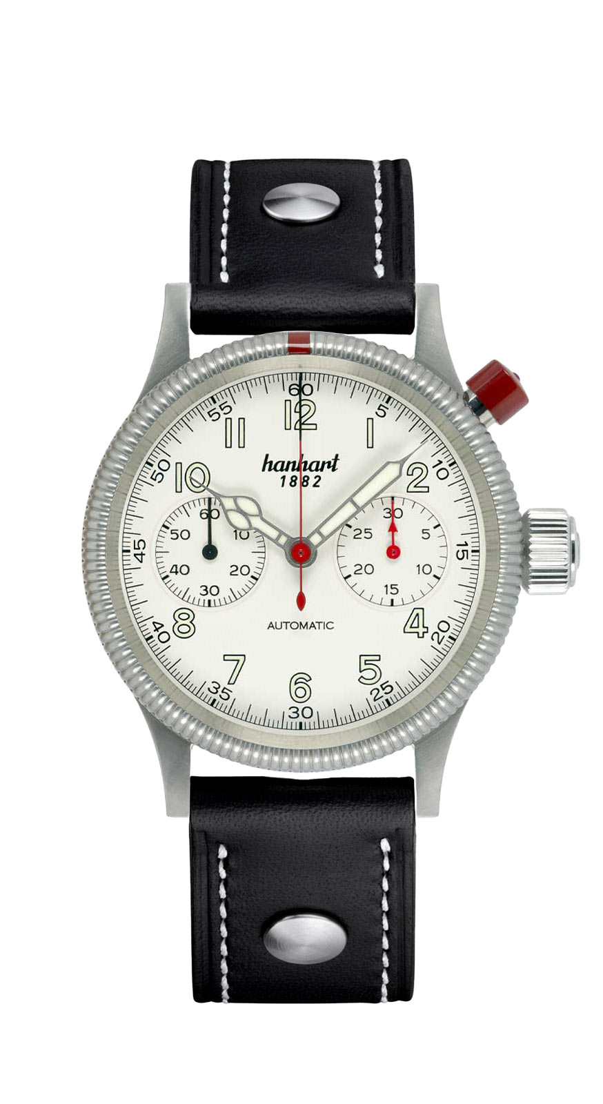 Hanhart PIONEER Mk I altweiß, 40 mm