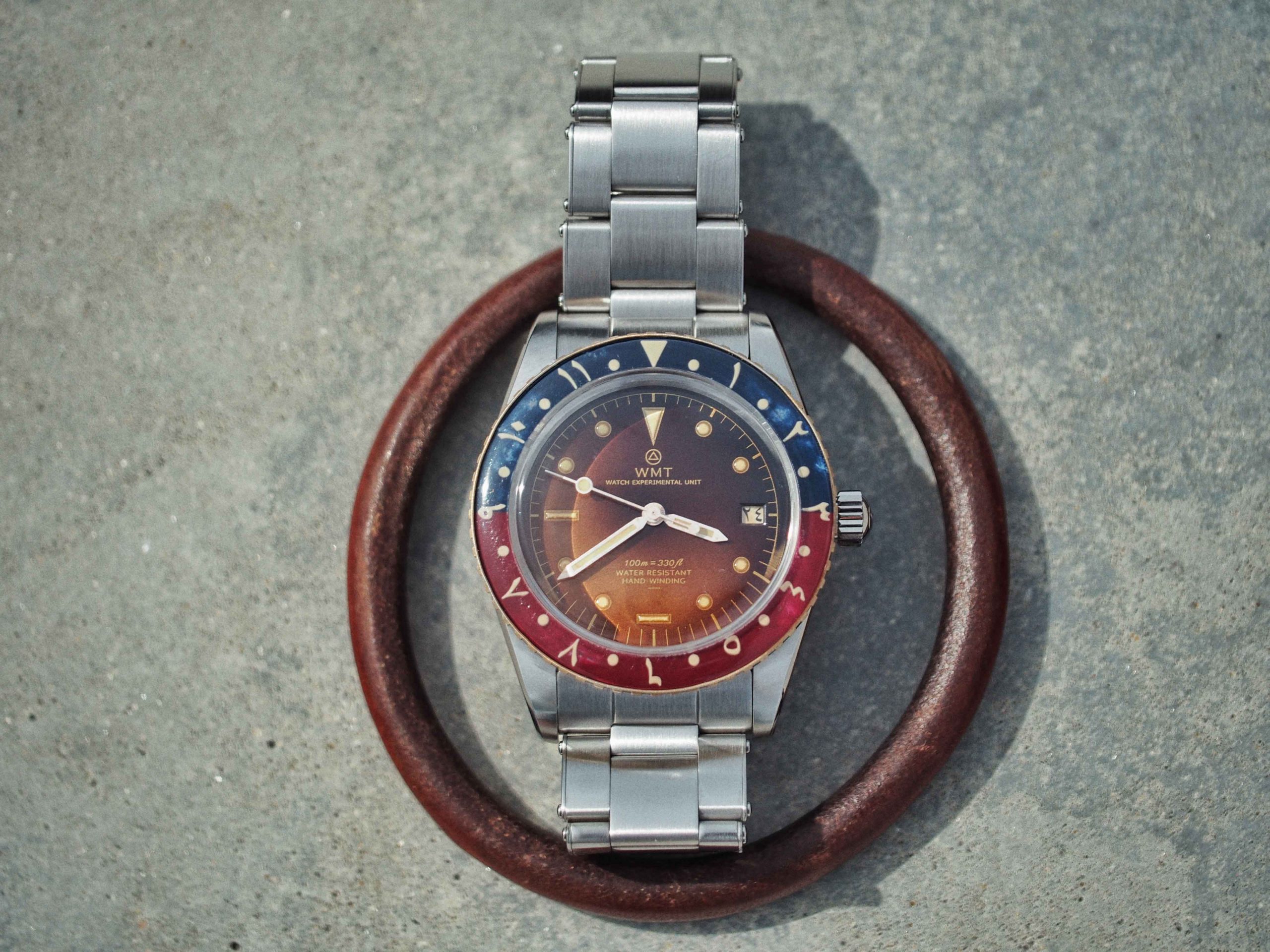 WMT Watches Panton – UAE Tropical Limited 50 pc / Brass Bezel Aged Edition