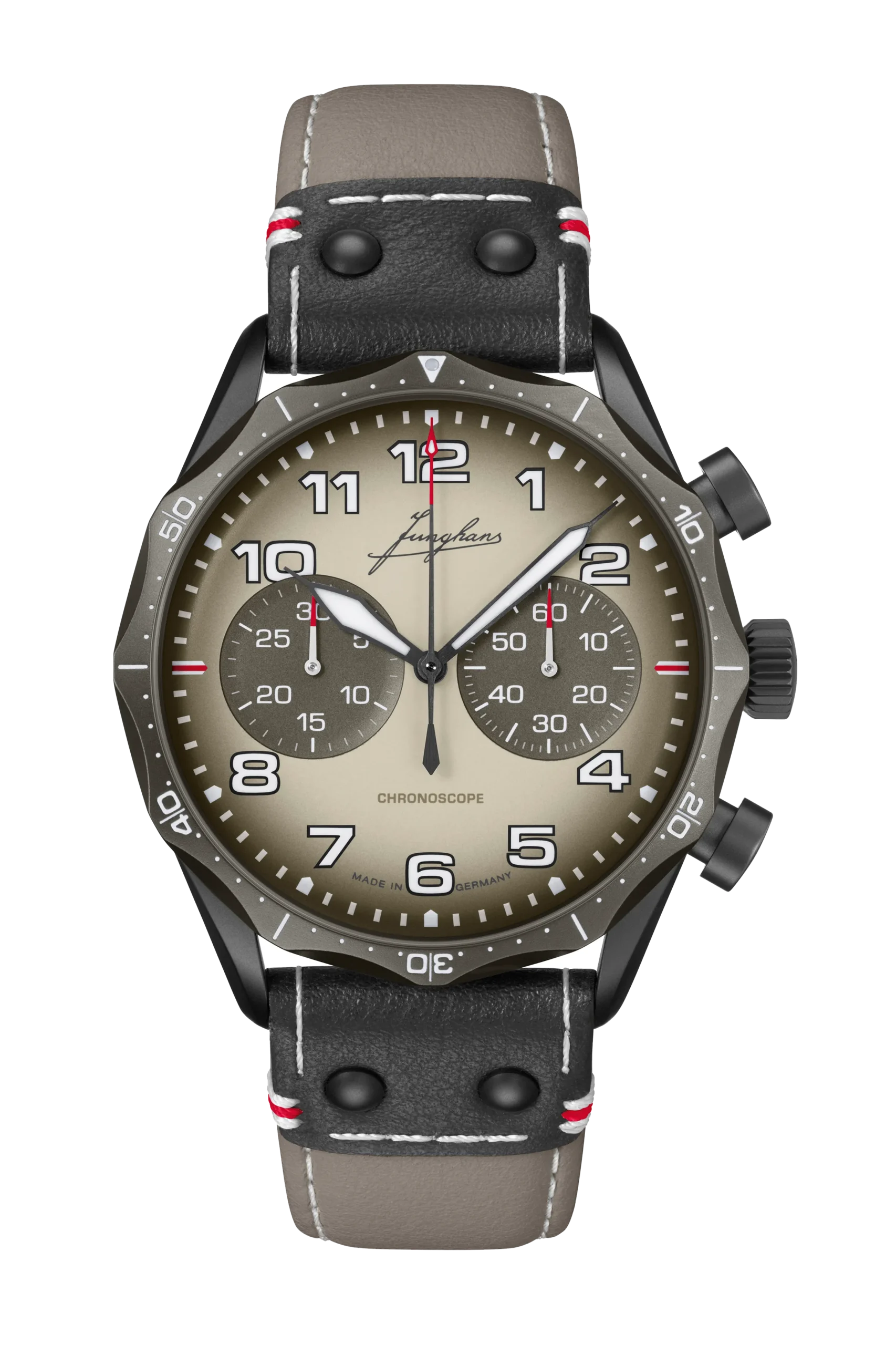 Junghans Pilot Chronoscope Desert
