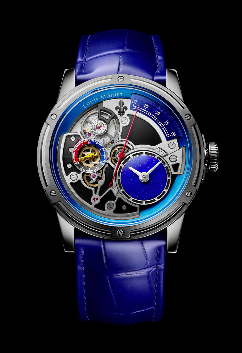 Louis Moinet Tempograph Neo Lapis Lazuli LM-125.10.20