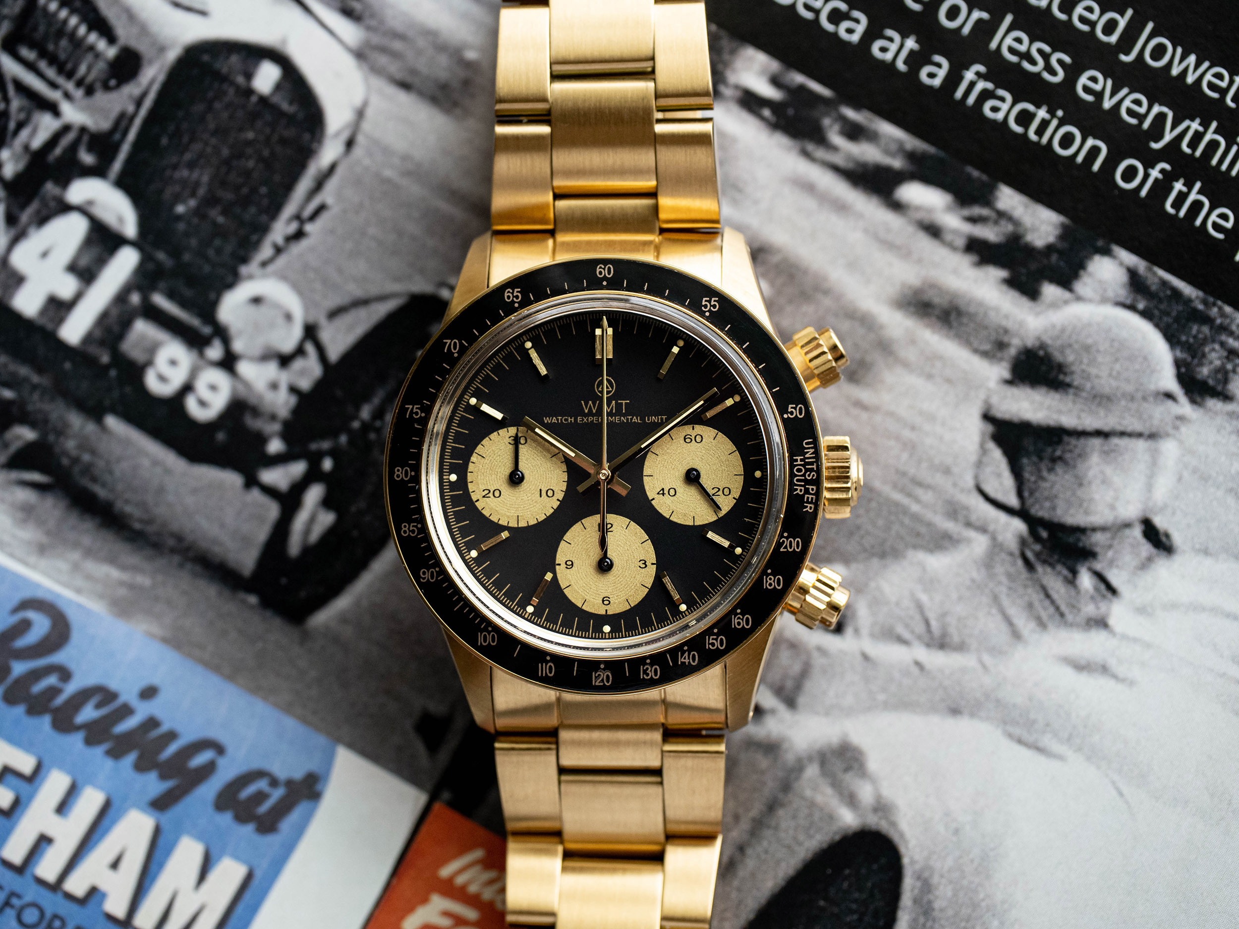 WMT Watches Montana – Gold Plating Edition / Black Dial