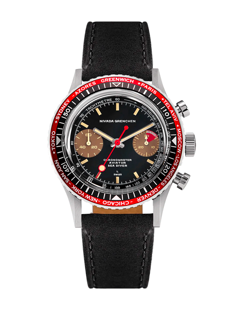 Nivada Grenchen Lollipop Honey INTER.BEZEL - Manual