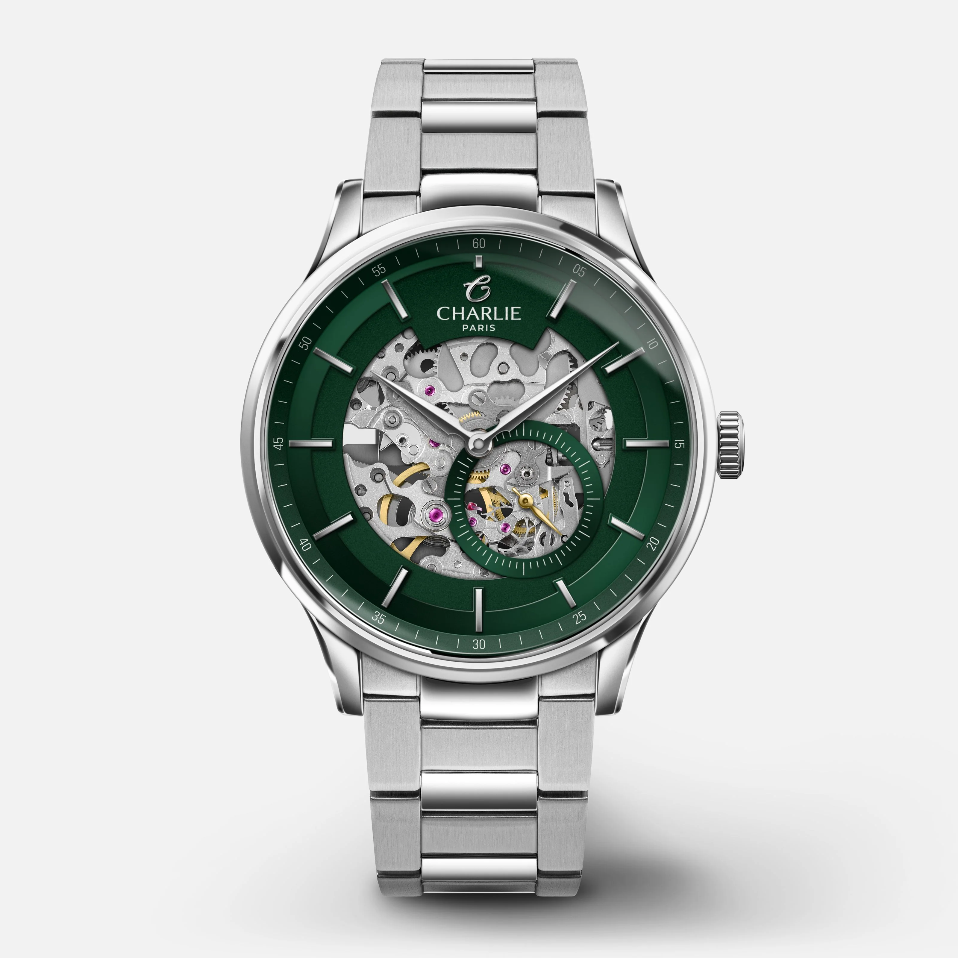 Charlie Paris INITIAL - Squelette - Vert