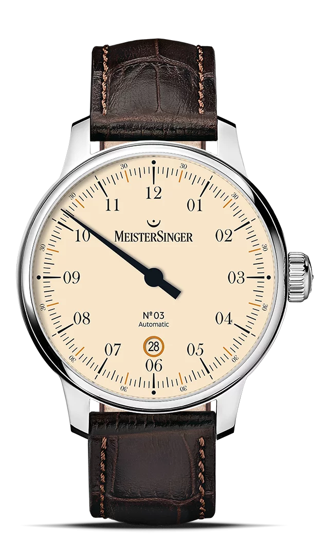 MeisterSinger №03 – 40mm – Elfenbein
