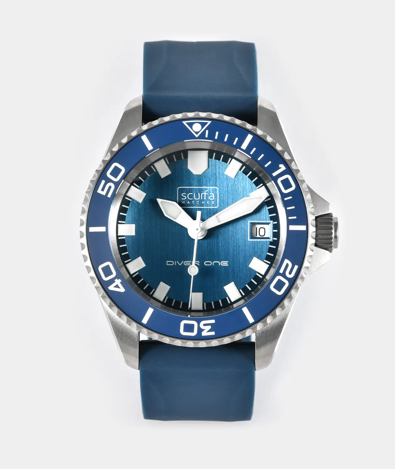 Scurfa Diver One D1-500 Titanium Proto Dial Blue