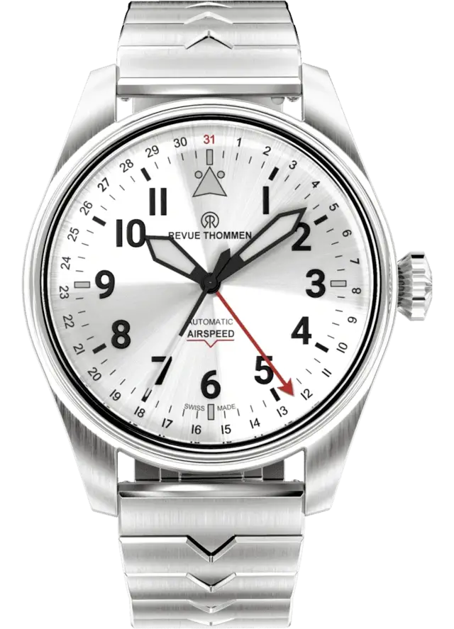 Revue Thommen RT Airspeed – Silver tone dial