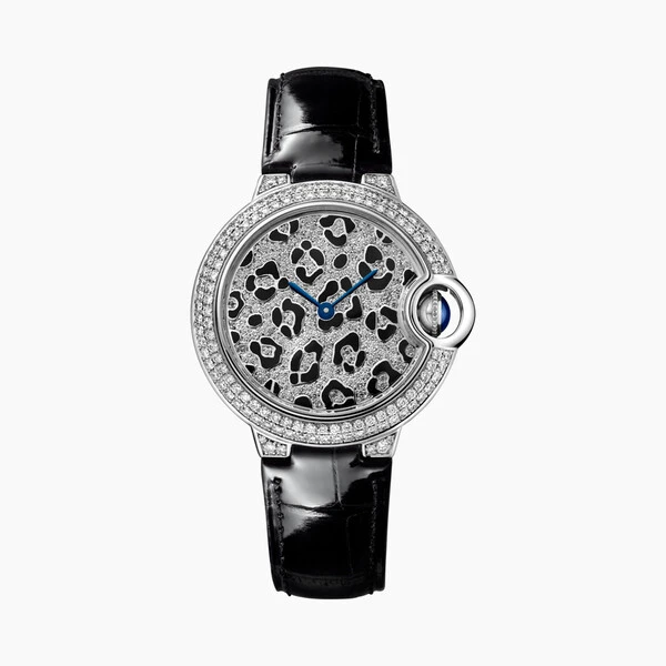 Cartier Часы Ballon Bleu de Cartier, мотив «пятна пантеры»