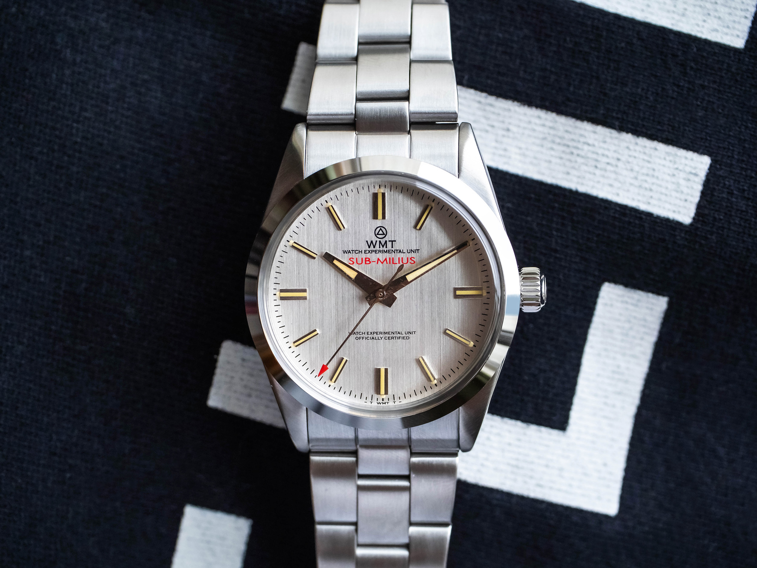 WMT Watches SUB-MILIUS MK II – Silver Dial Aged Edition / Limited 50 PC