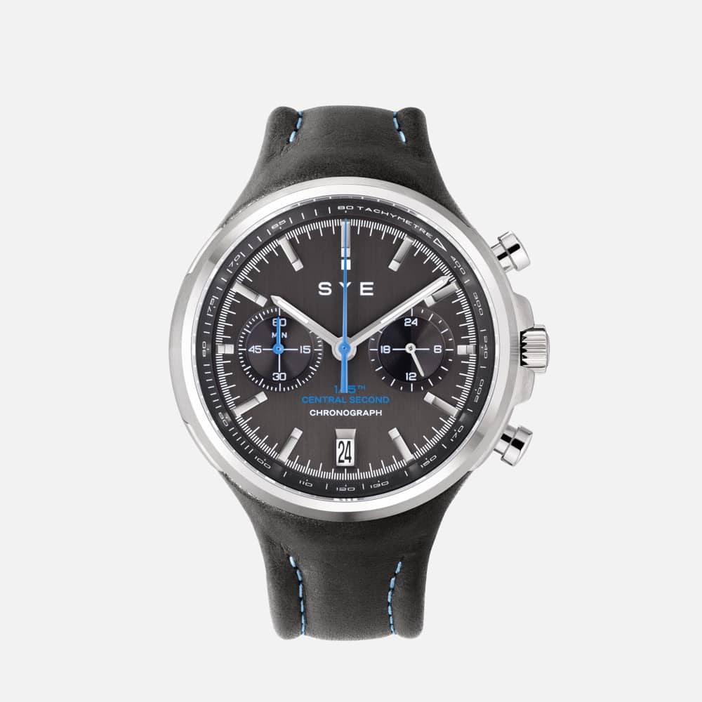 SYE MOT1ON Chronograph [Black] — Signal red