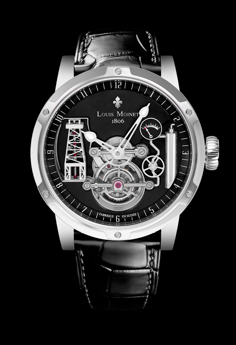 Louis Moinet Derrick Gaz Tourbillon LM-66.70.52