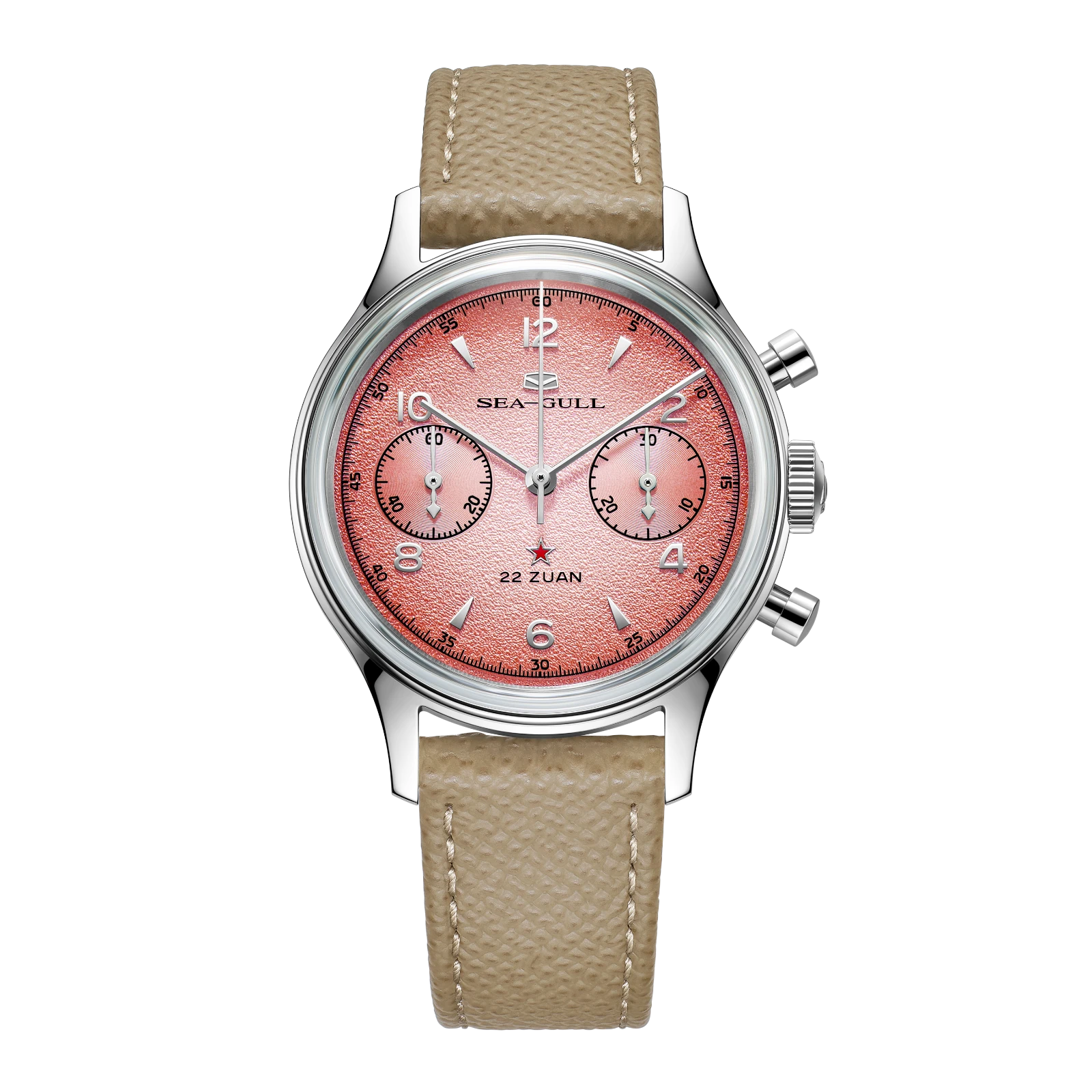 Sea-Gull Seagull 1963 Aurora Edition Chronograph Watch 37.3mm