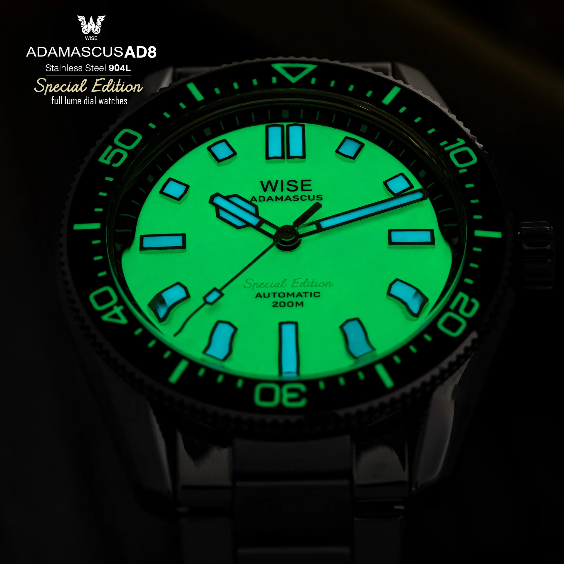 WISE ADAMASCUS AD802 Full Lume Limited 300 Pcs.