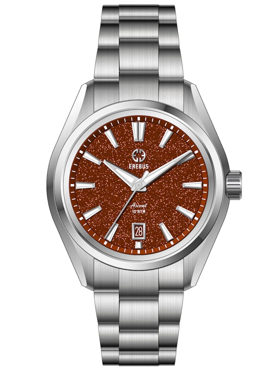 Erebus Watches ASCENT 39 Bronze Aventurine