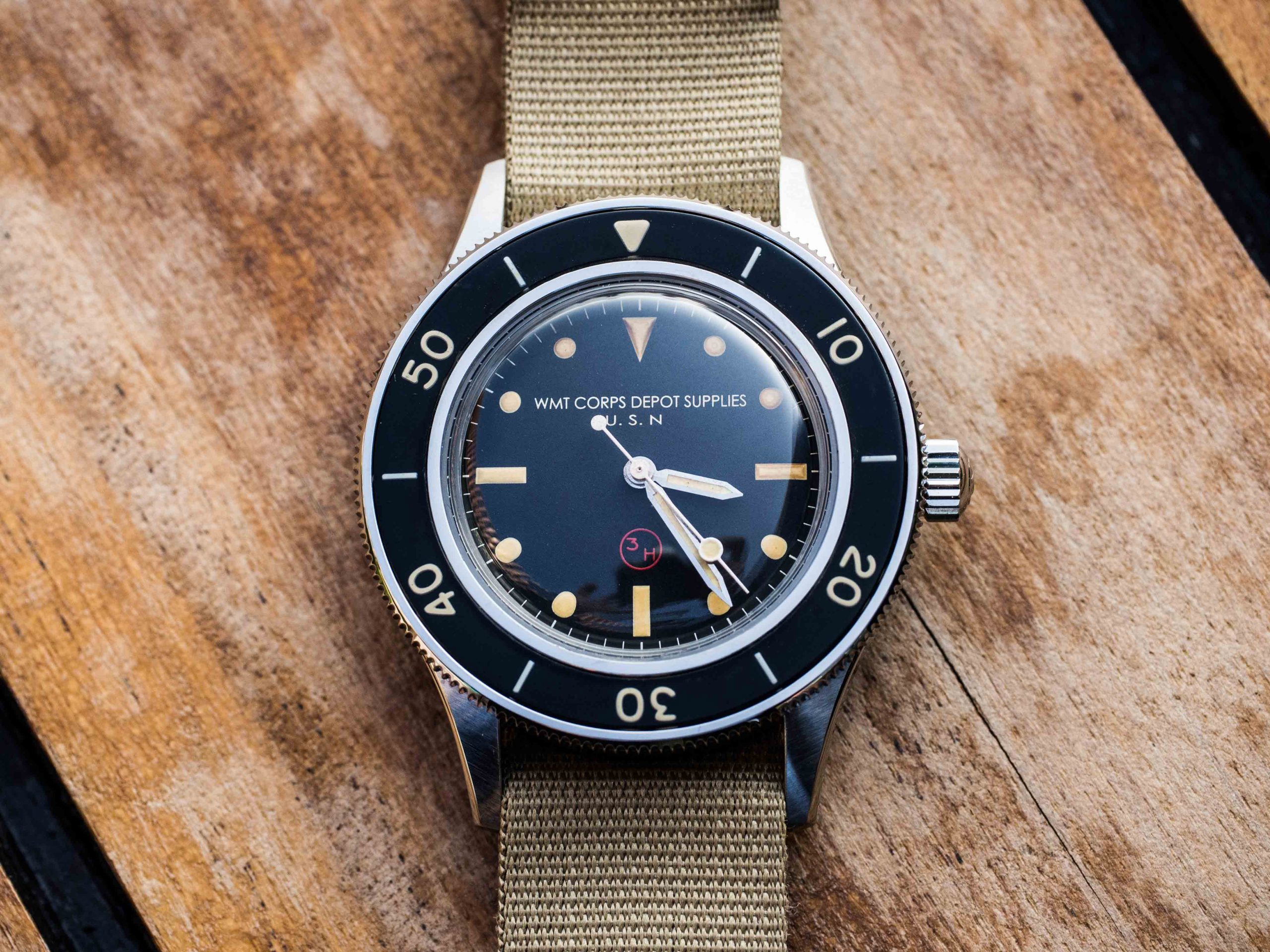 WMT Watches Seawolf – 3H Aged Edition