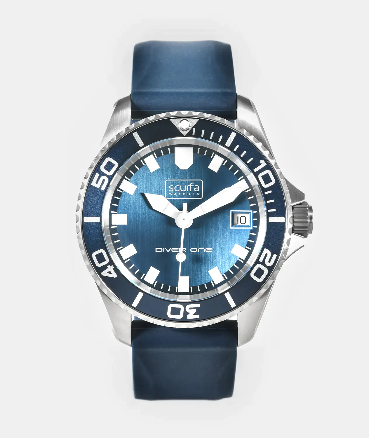 Scurfa Diver One D1-500 Titanium Proto Dial Blue