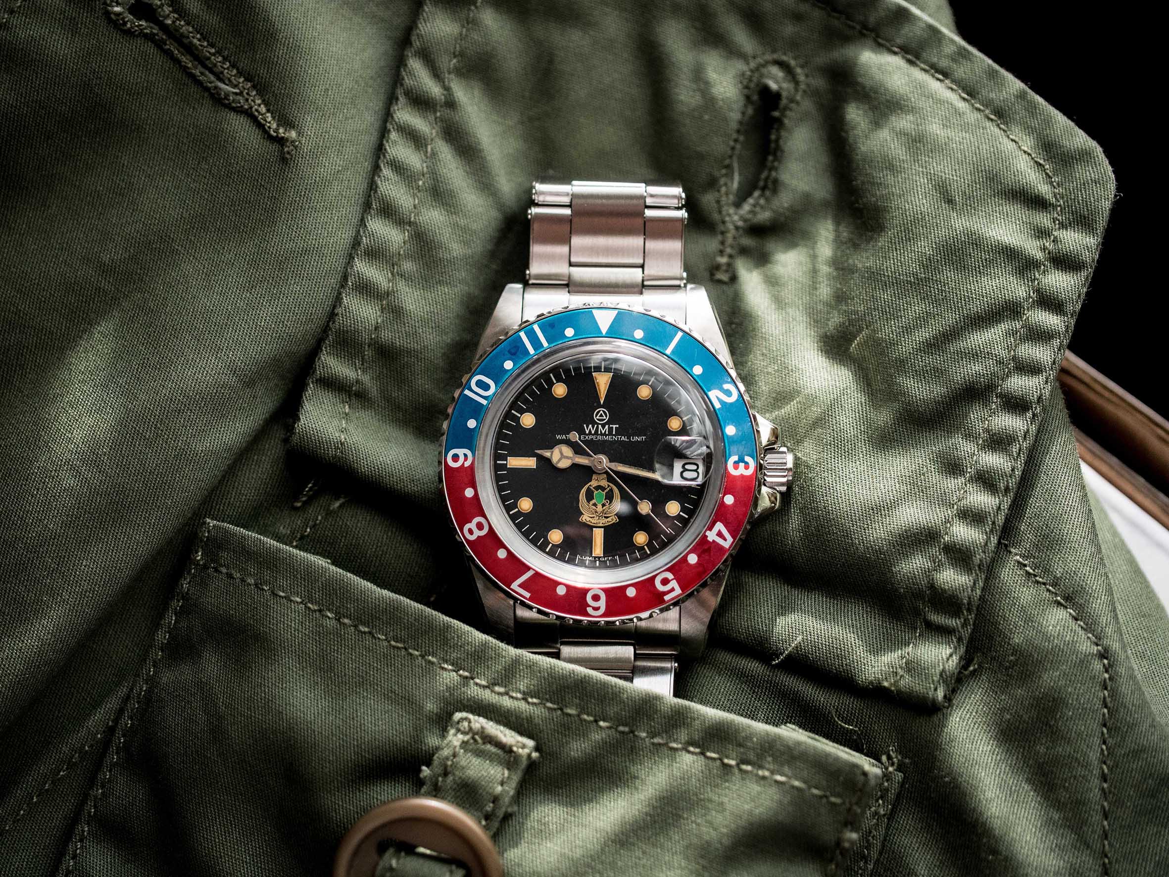 WMT Watches Sanford – Libyan Army Edition ( Aged ) / Metal Band