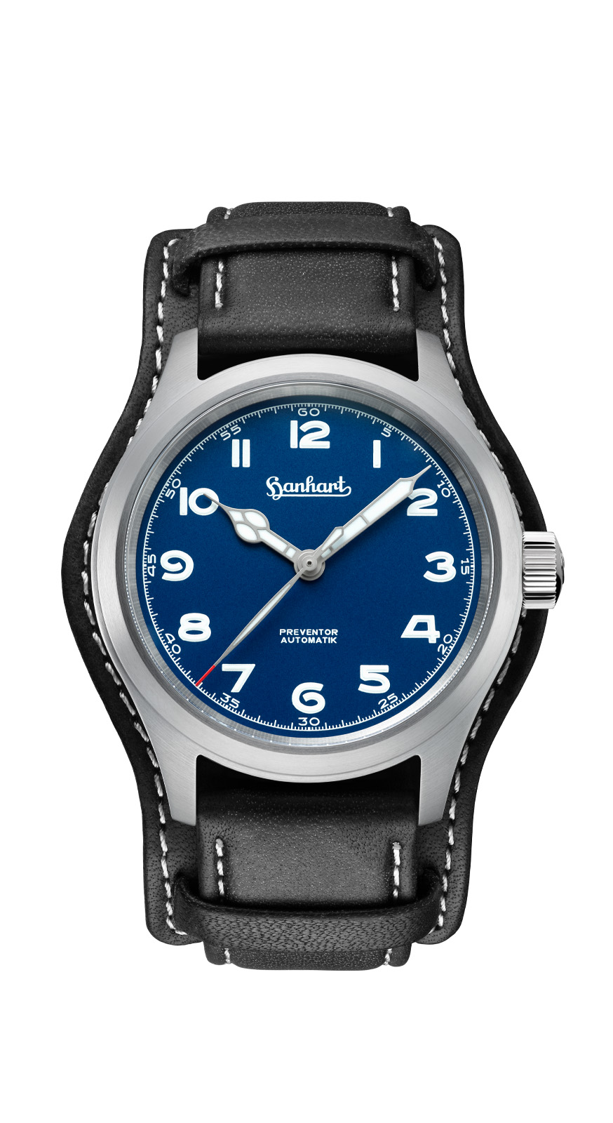 Hanhart PIONEER Preventor HD12™ blau, 39 mm
