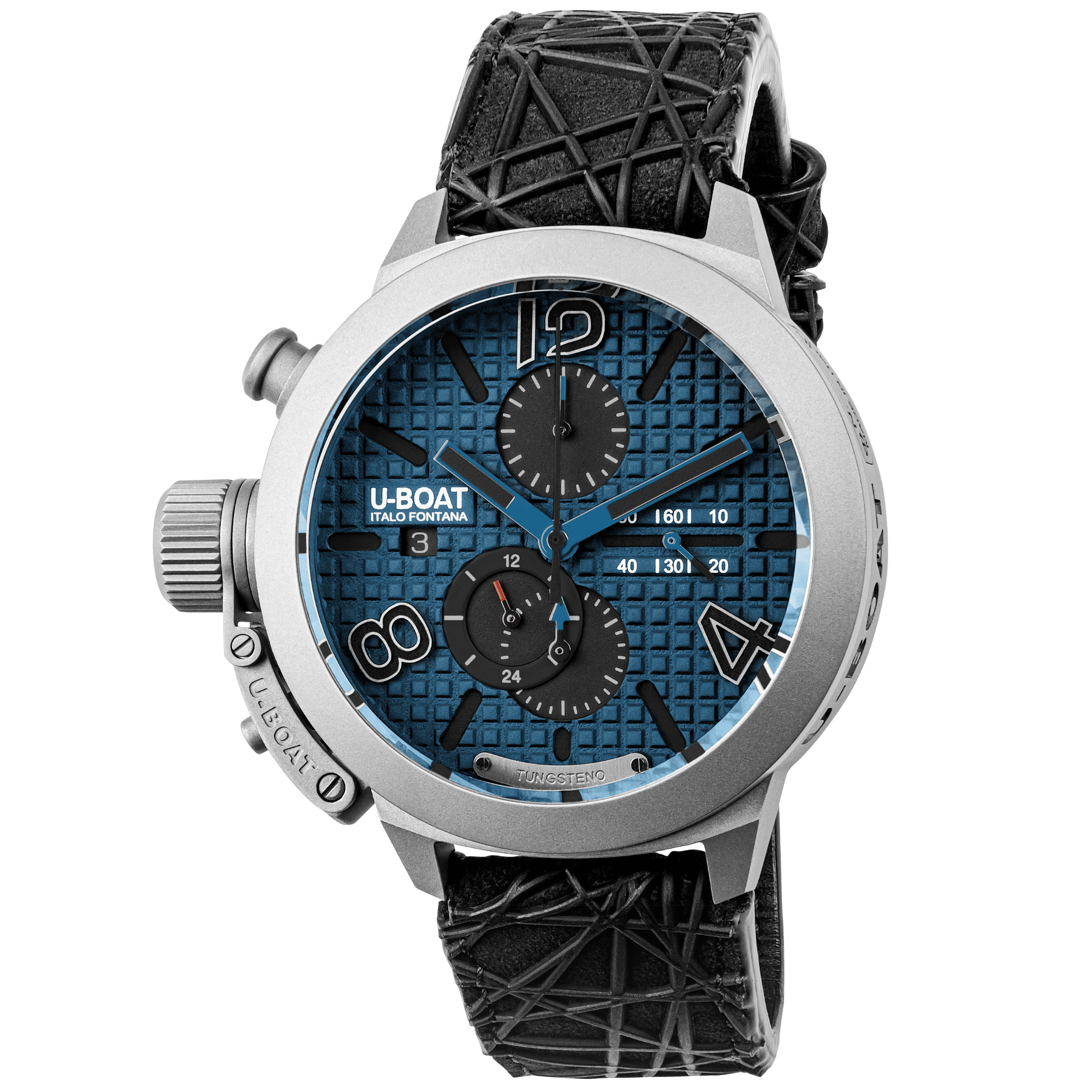 U-Boat CLASSICO 45 TITANIUM TUNGSTEN BLUE