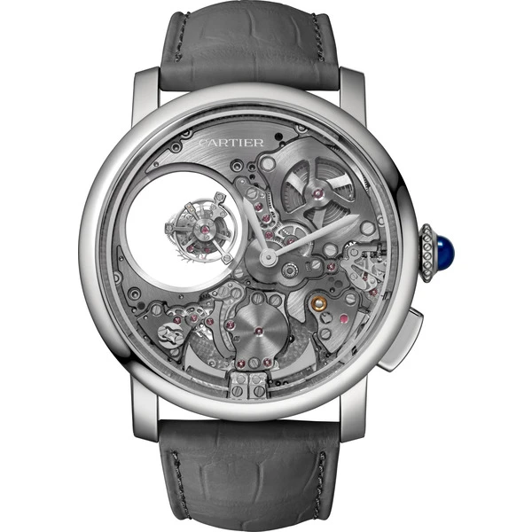 Cartier Часы Rotonde de Cartier с минутным репетиром и двойным «загадочным» турбийоном